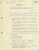 Informação sobre o reequipamento da Fábrica de Braço de Prata de 1952.