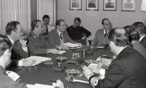 Reunião dos chefes de Estado Maior (CEM's) com o chefe do Estado Maior General das Forças Armadas (CEMGFA), general Melo Egídio.