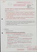 Relatório Diário da Situação Político-Militar Portuguesa de 28 a 29 de Abril de 1975, pela 2ª Repartição do EME - Estado Maior do Exército.