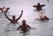 Cooperação. Escola de Fuzileiros na ilha do Mussulo (Angola) 05JUL95.