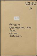 Projeto orçamental para tropas especiais de Moçambique.
