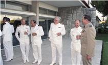 Jantar oferecido pelo chefe do Estado Maior General das Forças Armadas (CEMGFA), general Soares Carneiro, aos participantes no "Ocean Safari".