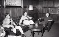 Visita do DSACEUR - vice-comandante Supremo Aliado da Europa, general Sir Eduard Burgess do Reino Unido ao chefe do Estado Maior General das Forças Armadas (CEMGFA), general Lemos Ferreira. (Reportagem SCEP).