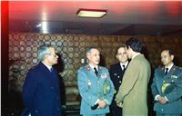 Regresso de Madrid do ministro da Defesa Nacional, Eurico de Melo, e do chefe do Estado Maior General das Forças Armadas (CEMGFA), general Lemos Ferreira.