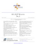 Report EU-25 WATCH N.5 (Relatório EU-25 WATCH N.5), por Institut für Europäische Politik (ed.)