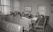 Reunião do Centro de Estudos de Direito Militar no Estado Maior General das Forças Armadas (EMGFA).