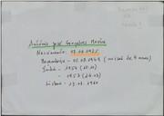 Processo individual de António José Gonçalves Mestre.