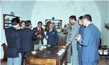 Almoço em São Julião da Barra oferecido ao capitão Sagna. 