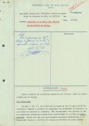 Pendência entre a SUPE - Sociedade Ultramarina de Pólvoras e Explosivos e a CPEA - Companhia de Pólvoras e Explosivos de Angola, em 1958.