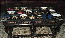 Cumprimentos de boas festas dos adidos militares estrangeiros ao chefe do Estado Maior General das Forças Armadas (CEMGFA), general Lemos Ferreira.