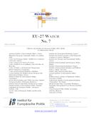 Report EU-25 WATCH N.7 (Relatório EU-25 WATCH N.7), por Institut für Europäische Politik (ed.).