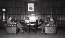 Visita do ministro Stoddart ao chefe do Estado Maior General das Forças Armadas (CEMGFA), general Melo Egídio.