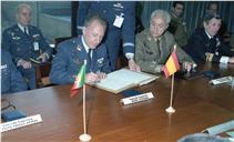 Reunião de Estados Maiores Peninsulares em Lisboa.