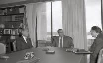 Receção pelo chefe do Estado Maior General das Forças Armadas (CEMGFA), general Melo Egídio.
