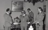 Visita do chefe do Estado Maior General das Forças Armadas (CEMGFA), general Melo Egídio, aos Hospitais Militares.