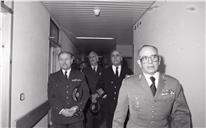 Visita do chefe do Estado Maior General das Forças Armadas (CEMGFA), general Lemos Ferreira, aos Serviços Sociais das Forças Armadas (SSFA), em Oeiras.