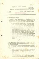 Boletins da Direção dos Serviços de Censura, em 1956.