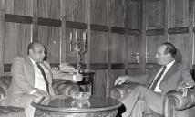 Cumprimentos do embaixador do Egito do chefe do Estado Maior General das Forças Armadas (CEMGFA), general Melo Egídio.