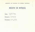 Assistência técnica: comunicações à Embaixada dos EUA sobre a Fábrica de Braço de Prata em 1953 e 1954.