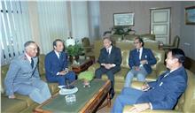 Visita do Colégio de Defesa da Tailândia ao chefe do Estado Maior General das Forças Armadas (CEMGFA), general Soares Carneiro.