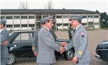 Visita do chefe do Estado Maior General das Forças Armadas (CEMGFA), general melo Egídio, aos Hospitais Militares de Tomar.