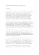 Trabalho desenvolvido pelo IEEI sobre a Ásia.