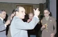 Visita de Ano Novo dos adidos estrangeiros ao chefe do Estado Maior General das Forças Armadas (CEMGFA), general Melo Egídio.