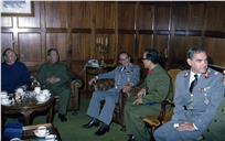 Cumprimentos da Missão Militar da República Popular da China ao chefe do Estado Maior General das Forças Armadas (CEMGFA), general Melo Egídio.