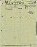 Relatórios de escuta da Emissora Nacional, em 1952.