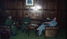 Visita do adido militar da China ao chefe do Estado Maior General das Forças Armadas (CEMGFA), general Melo Egídio.