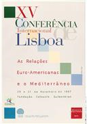 Cartaz – XV Conferência Internacional de Lisboa “As Relações Euro-Americanas e o Mediterrâneo”, por Paulo Seabra.