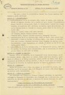 Ordens de serviço do SGDN de 1952 (nº 1 – 44).
