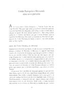 União Europeia e Mercosul: uma nova parceria, por Vera Throstensen e Maria João Seabra