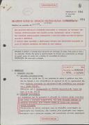 Relatório Diário da Situação Político-Militar Portuguesa de 23 a 24 de Janeiro de 1975, pela 2ª Repartição do EME - Estado Maior do Exército.