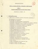 Relatório sobre o serviço militar, instrução e mobilização para o SHAPE (Quartel General das Potências Aliadas na Europa).