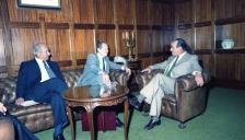 Visita do embaixador da Alemanha ao chefe do Estado Maior General das Forças Armadas (CEMGFA), general Melo Egídio.