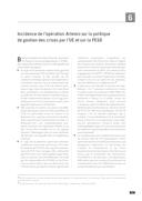 Incidence de l’opération Artemis sur la politique de gestion des crises par l’UE et sur la PESD (Impacto da Operação Artemis na política de gestão de crises da UE e na PESD), por Fernanda Faria