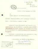 Correspondência entre o ministro da Defesa Nacional e o Secretário de Estado da Aeronáutica. 1º vol.