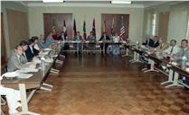 Visita do secretário de Estado Adjunto da Defesa (SEAMDN) ao Instituto de Altos Estudos Militares (IAEM).