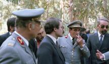 Visita do chefe do Estado Maior General das Forças Armadas (CEMGFA), general Melo Egídio, à Metalúrgica Duarte Ferreira.