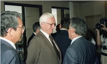 Assinatura do memorando de entendimento entre o ministro da Defesa nacional, Leonardo ribeiro de Almeida, e o ministro da Defesa do Canadá.