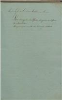 Livro de registo dos ofícios dirigidos aos diferentes ministérios, pelo Real Asilo dos Inválidos Militares, com princípio em 13 de novembro de 1854.