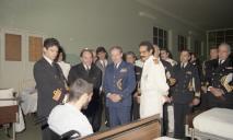 Visita de boas festas do chefe do Estado Maior General das Forças Armadas (CEMGFA), general Lemos Ferreira, ao Hospital da Marinha.