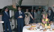 Jantar de parlamentares NATO com o ministro da Defesa Nacional, Mota Pinto, em São Julião da Barra.