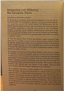 Deepening and widening the European Union (Aprofundar e alargar a União Europeia), por Alexandra Barahona de Brito e Álvaro Vasconcelos