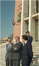 Visita do Primeiro-Ministro Cavaco e Silva ao MDN,