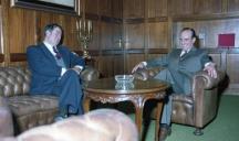 Visita de cortesia do embaixador da Polónia, Boguslaw Zakrewski, ao chefe do Estado Maior General das Forças Armadas (CEMGFA), general Melo Egídio.