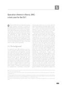 Operation Artemis in Bunia, DRC: a test case for the EU? (Operação Artemis na Bunia, RDC: um caso de estudo para a UE?), por Fernanda Faria