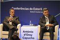 Fotografia - Luís Pais Antunes e António D'Orey Capucho na Sessão de Abertura da Conferência do Estoril