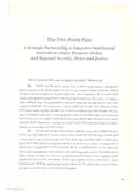 The Five Point Plan: A Strategic Partnership to Empower Multilateral Institutions and to Promote Global and Regional Security, Peace and Justice (O Plano de Cinco Ponto: A Parceria Estratégica para Empoderar Instituições Multilaterais e para Promover Segurança Global e Regional, Paz e Justiça), por Alexandra Barahona de Brito